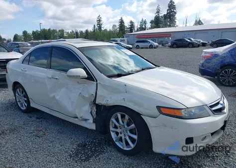 2007 Acura Tsx из США, поврежденный, VIN JH4CL96997C020379